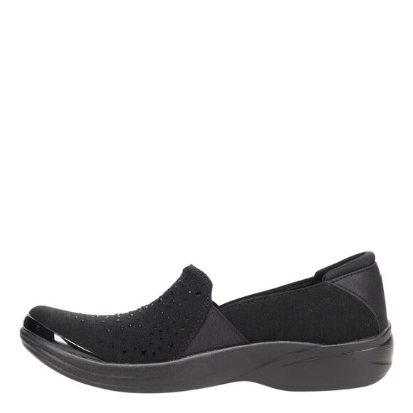 Lifestride BZees Womens Poppyseed Loafer Slip On H7469F3 Black Rhinestone 9.5M - Picture 13 of 16